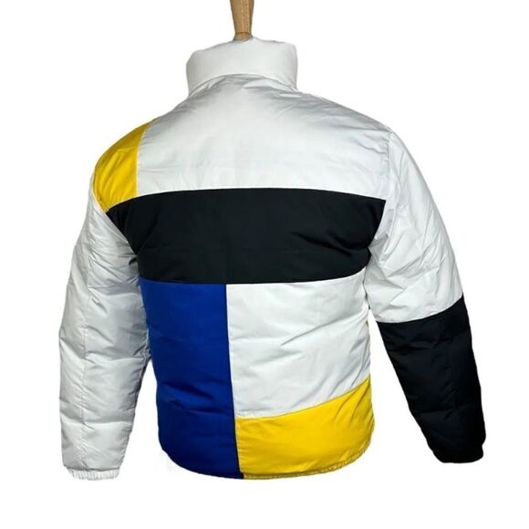 Polo Ralph Lauren Reversible Black Multi Puffer Water Repellent Size M - Picture 7 of 13